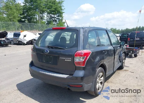 2014 Subaru Forester 2.5I z USA, uszkodzony, nr VIN JF2SJAAC2EH456239